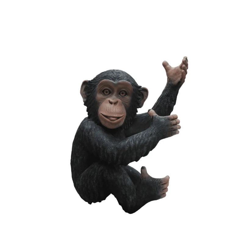 Statue singe chimpanzé Congo