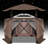 Starry Sky Top, Camping Outdoor Gazebo with Mesh Windows&Sidewalls-104885081