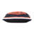 Nicholas 20x20" Jack-O-Lantern Plush Pillow, Halloween Decorative
