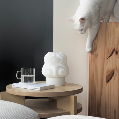 Poly White Novelty Lamp
