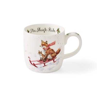 Tasse à traîneau (renard), 11 oz