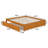 Concord Solid Wood Platform Bed with Footboard & Twin XL Trundle-96140403-126307755