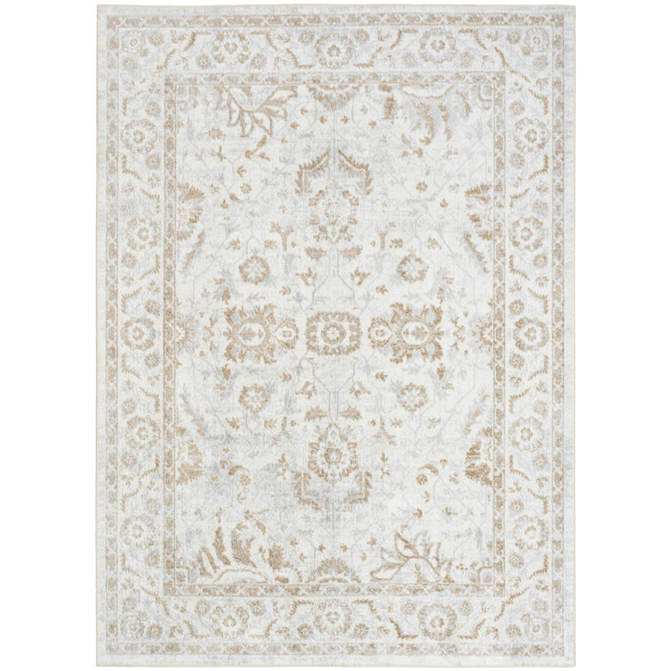 Graceanna Machine Washable Vintage Area Rug