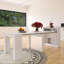 Table de salle à manger rectangulaire avec rangement 98,43 "-205914956