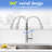 Kitchen Sink Faucet, Brushed Nickel Kitchen Faucets With Pull Out Sprayer Stainless Steel Kitchen Faucet-125225692