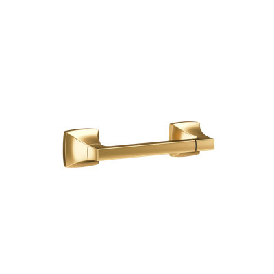 Oak Wall Mounted Bathroom Toilet Paper Holder with Mounting Hardware