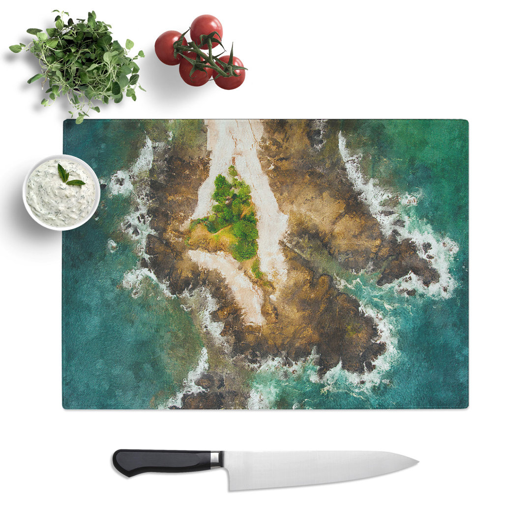 Samara in Costa Rica Painting Chopping Board
