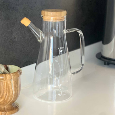 Bulloch 650ml Glass Single Oil / Vinegar Cruet