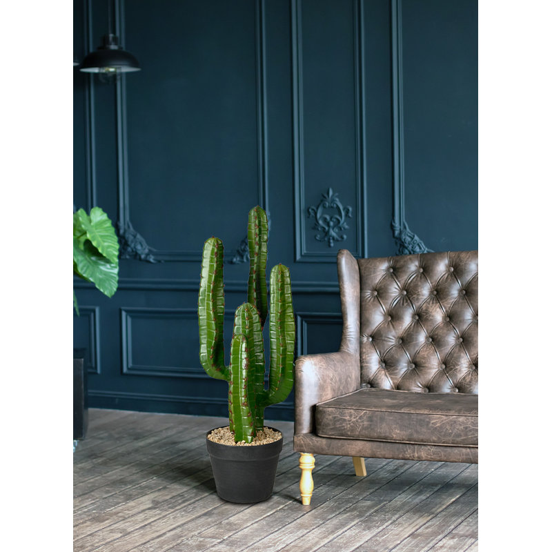 26'' Faux Cactus Plant in Pot