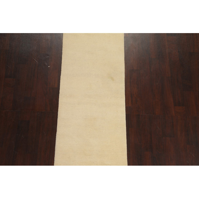 Tapis de couloir en laine noué à la main