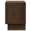 Table de chevet 2 tiroirs brun chaud