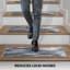 Tapis d'escalier gris antidérapant Clodomira