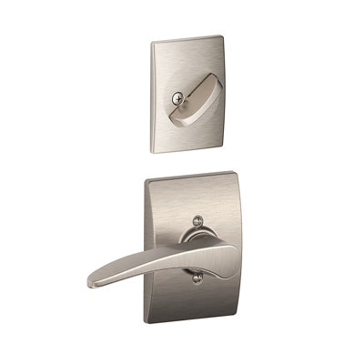 Manhattan Single Cylinder Interior Lever Set (Exterior Portion Sold Separately)