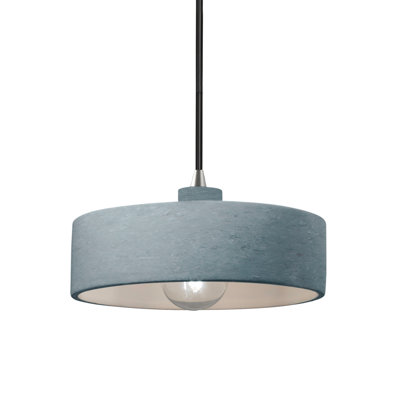 Luminaire suspendu cylindrique à 1 lumière Colgate