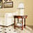 Bunnlevel 24" Tall Oval Wood End Table with Storage-470554917