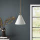Kinston Single Light Metal Dimmable Pendant