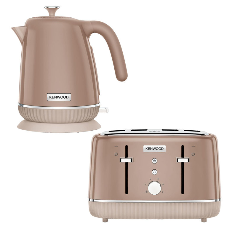 Kenwood Elegancy 1.7L Plastic Electric Tea Kettle, Mocha