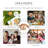 6-Seater Wooden Picnic Table And Bench Set With 3 Benches And Sunshade