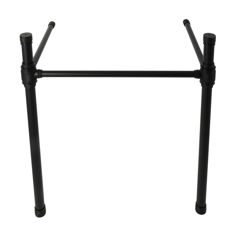 Pieds de console en laiton Kingston, Matte Black