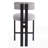 26.5'' Stylish Round Stools with Low Back