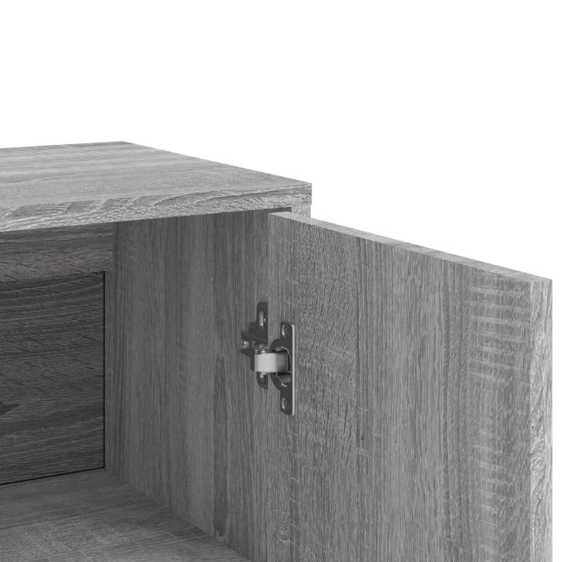 Pacuta 60cm Sideboard, Grey Sonoma