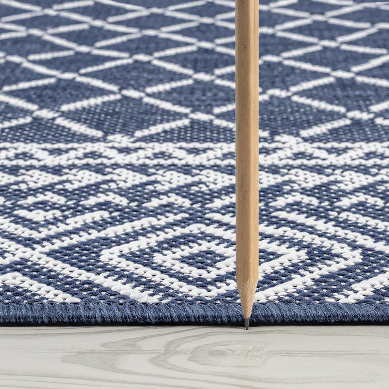 Hassett Indoor / Outdoor Rug, Round 5'3"