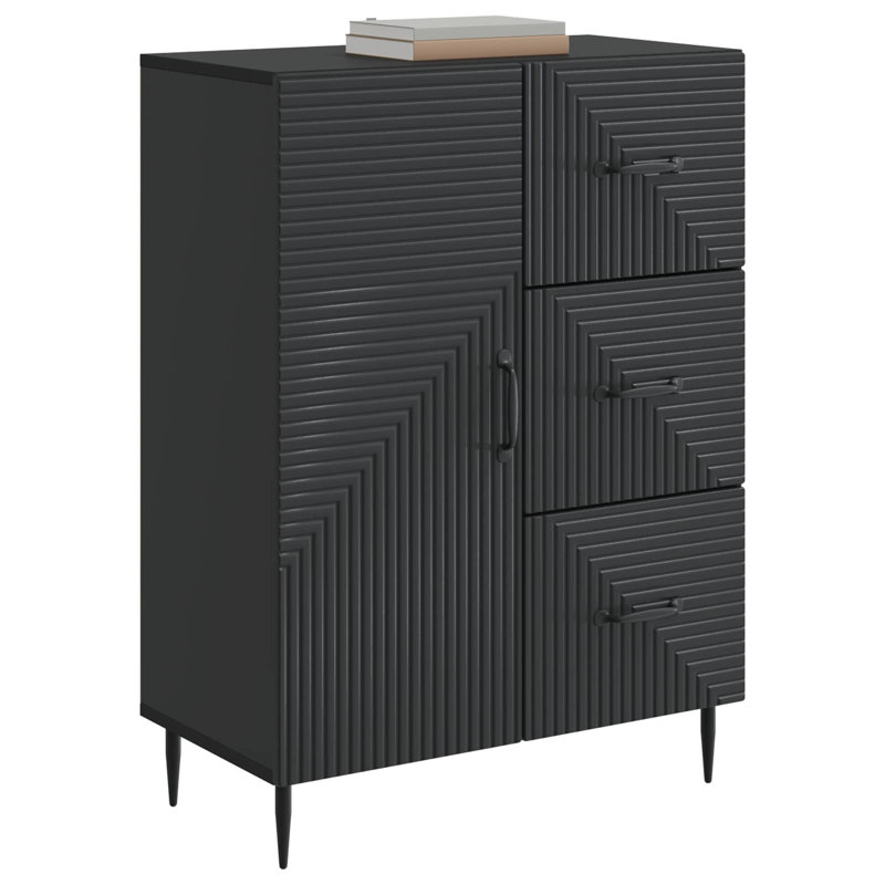 66cm Sideboard, Black