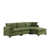 Tissu vert