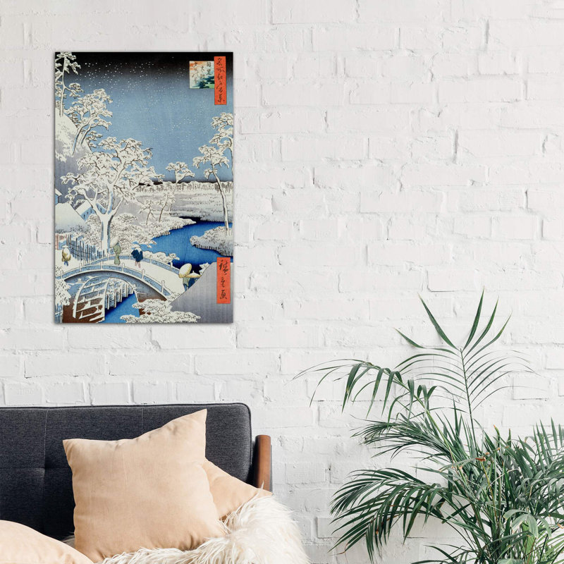 Winter Landscape - Wrapped Canvas Painting, 152.5 cm H x 101.5 cm W