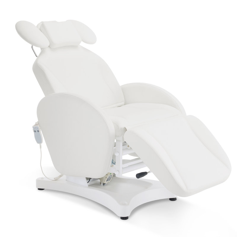 Fauteuil de massage électrique inclinable pour spa, lit de massage à extension de cils, similicuir