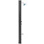 Douche solaire chauffée de 35 litres (9,2 gallons), douche extérieure de 2,16 m (7,1 pieds) pour piscine, jardin ou plage