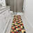 Homeline Non-Slip Rubberback Checkered Indoor Runner Rug, Multicolor-46649172
