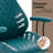 Diamond Quilted PU Leather Office Chair with Premium Durable Construction, Slient Wheels, Easy Assembly, Green-677448572