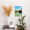 Art contemporain contemporain, paysage paisible biologique