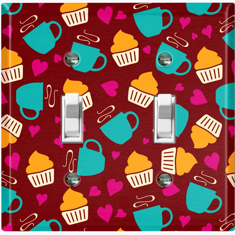 Plaque murale Cupcake Heart