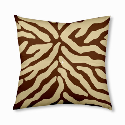 Abstract Reversible Throw Pillow
