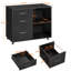 80cm Wide 3 -Drawer File Cabinet-2074825260
