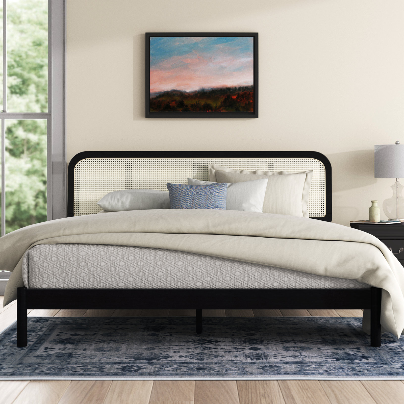 Inset bed frame discount