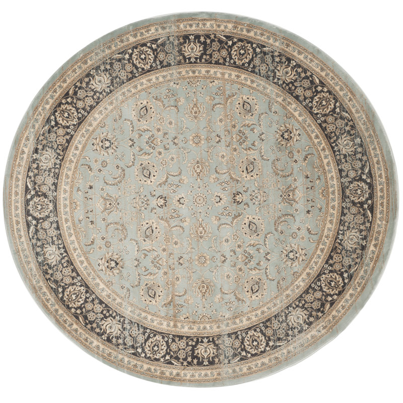 Arnav Performance Oriental Rug, Round 6'7"