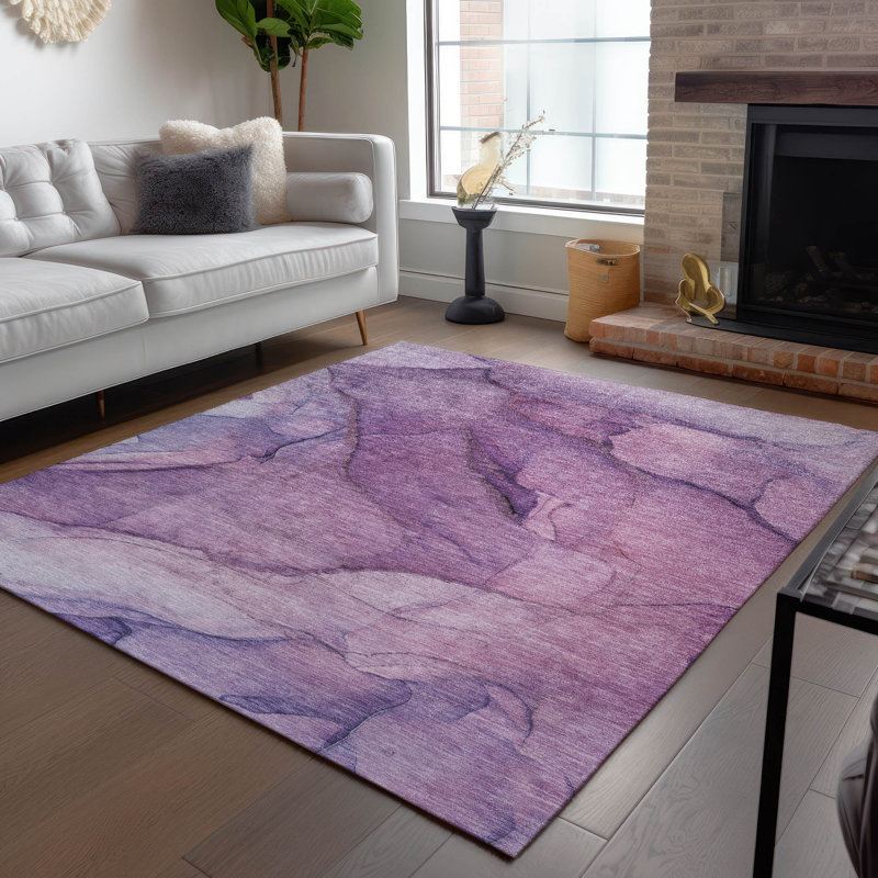 Tapis d'intérieur / extérieur antidérapant Khiri, Rectangulaire 8 pi x 10 pi