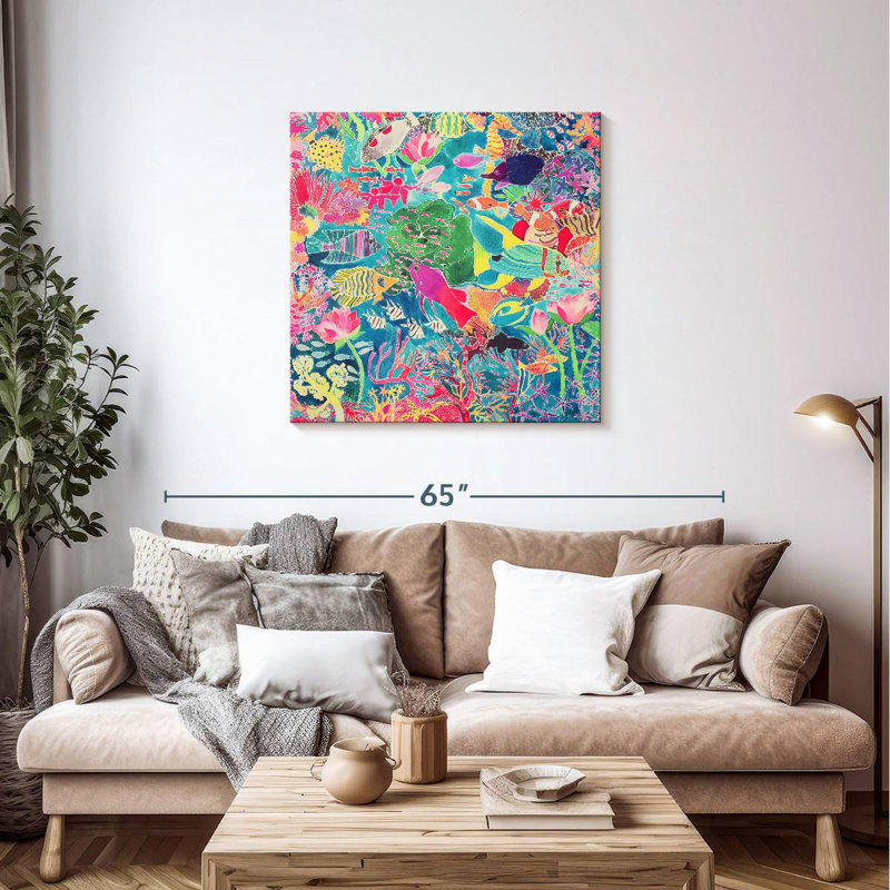 Brampt Underwater Rainbow, 36" H x 36" W