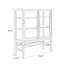 Vitrines en bois brun massif