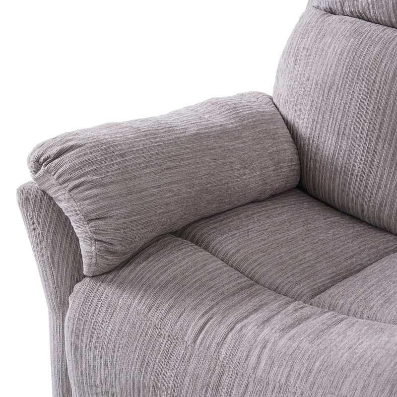Fauteuils inclinables modernes en cuir, chaise berçante pivotante réglable pour cinéma maison