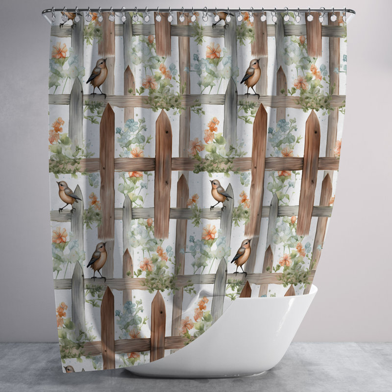 Shower Curtain, 72" H x 70" W