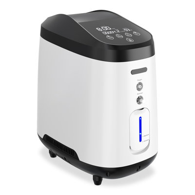 Adjustable 1-9L Home Oxygen Machine with Accessories-Continuous Flow Concentrator Home Use Household Oxygen-generator Device 33%-93%, Smart Control
