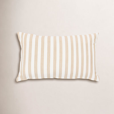Maelle Cotton Reversible Throw Pillow