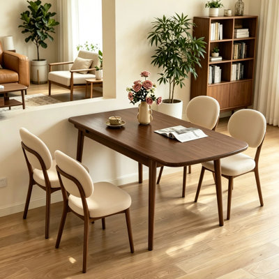 Tables de salle à manger extensibles en bois (table seulement, sans chaises, avec plateau et pieds)