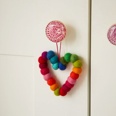 8cm Wool / Felt Ornament Accessory