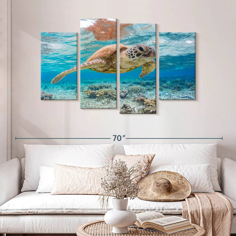 Brampt Galapagos Island Turtle, 32" H x 52" W