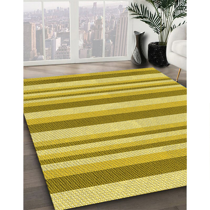 Tapis 100% à motif lavable à la machine 2989, Rectangle 3 pi x 5 pi
